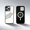 M-Минималистичный чехол для телефона с рисунком печатной платы для iPhone X, Xs, Xr, Xs 17,16,15,14,13,12,11 Plus,Pro Магнитный с поддержкой Magsafe Беспроводной зарядки