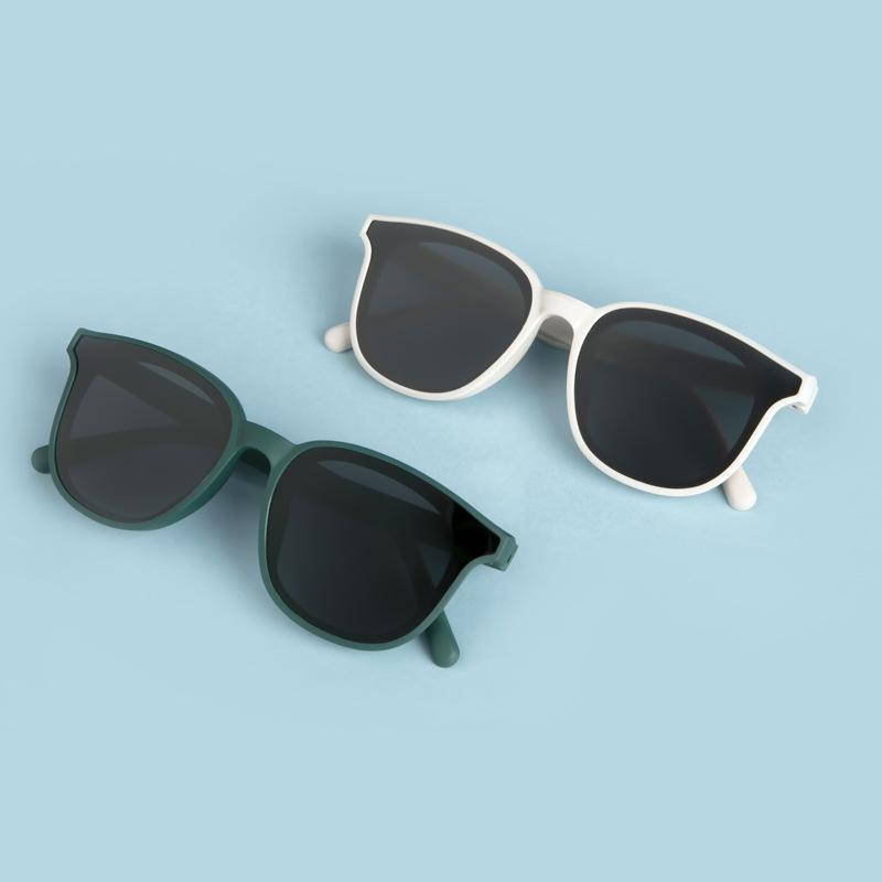 New polarized sunglasses for children GM Trendy and stylish square-frame baby glasses with UV protection for eye care
