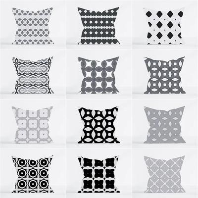 Office Living Room Home Pillowcase Classic Pattern Pillowcase Car Ornaments