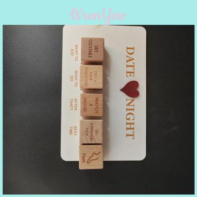After Dark Date Night Dice Wooden Game For Couples Romantic Gift