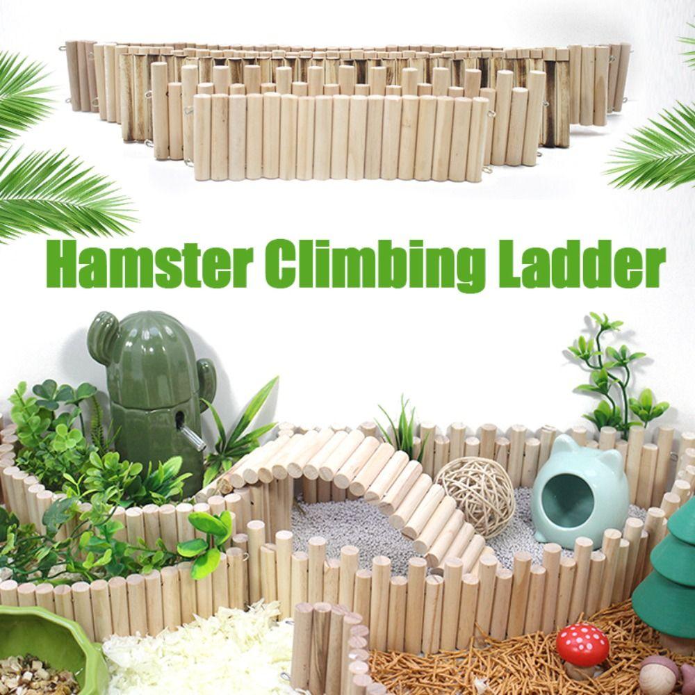 Multifunctional Hamster Suspension Bridge Bendable Hamster Habitat Toy  Chinchilla