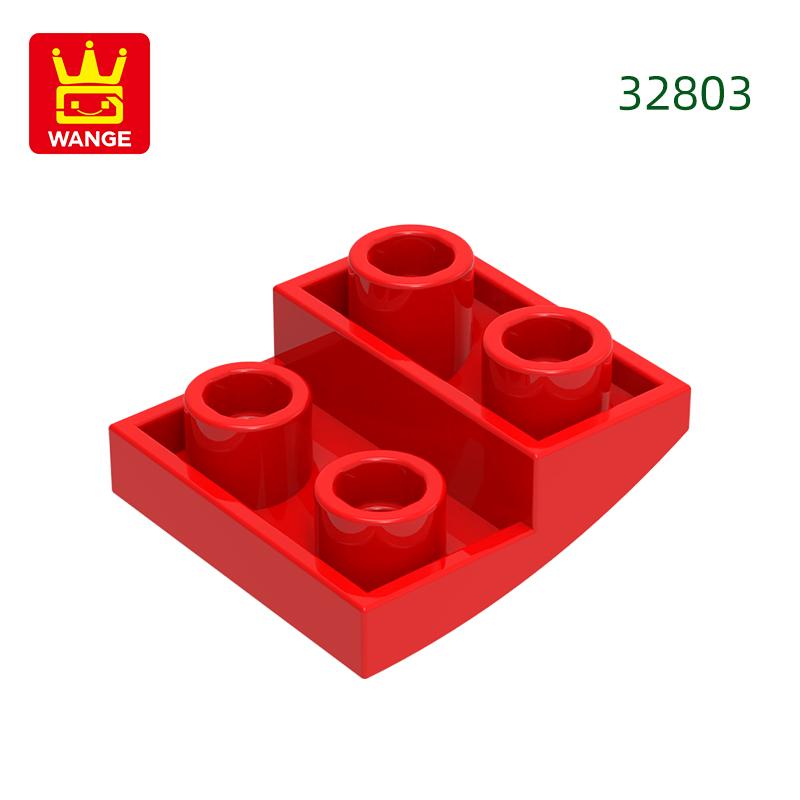 150Pcs/lot 32803 Slope Curved 2x2x2/3 Construction Block Moc Colour Accessories Works With featuring Brick DO IT YOURSELF Children's Toy