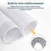 150mm Air Conditioner Exhaust Duct Telescopic Heat Exhaust Ventilation Duct Thickened Wire Corrugated Duct Air Conditioner Parts
