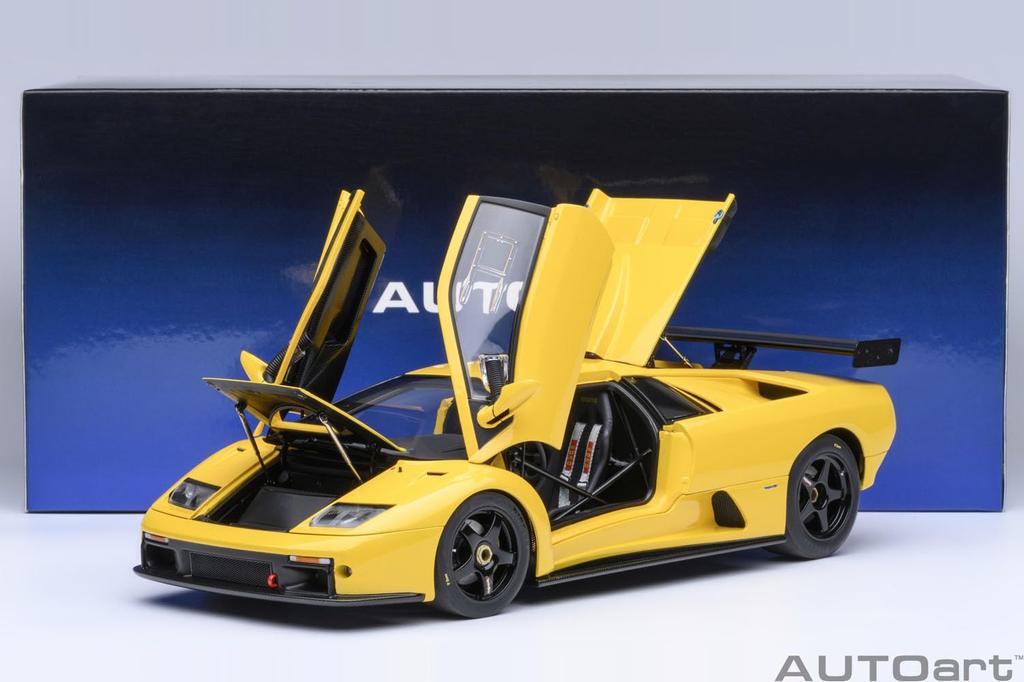 AUTOart Model Lamborghini Diablo GTR Gotowy Produkt 79138 1/18 (Żółty)