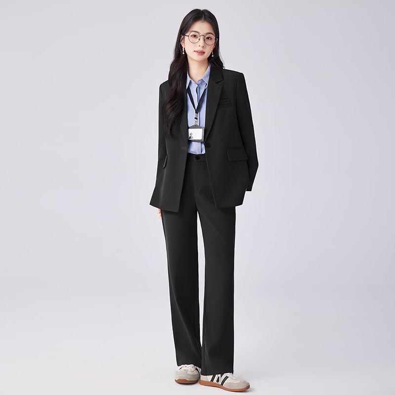 Women's Versatile Professional Blazer Suit Set
