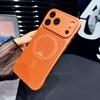 Ultra-thin borderless heat dissipation and breathable mobile phone case, suitable for iPhone17promax Apple 16promax magnetic case