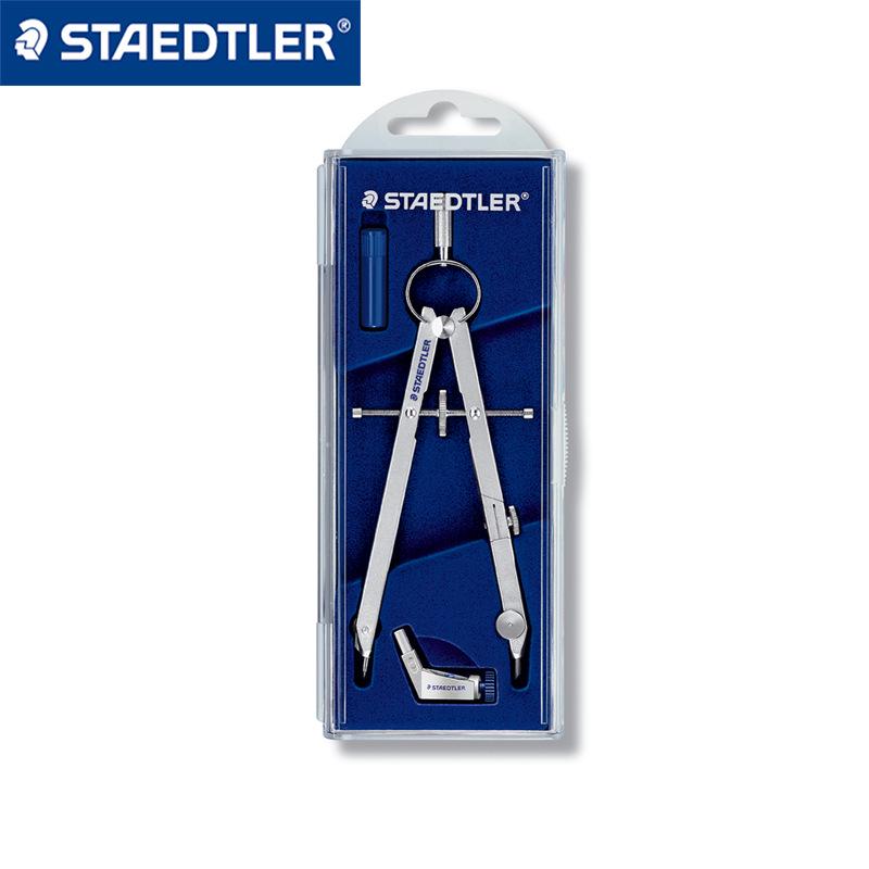 Staedtler 55101 Student Drawing Compass with Telescopic Rod and Clamp Pen 551 01