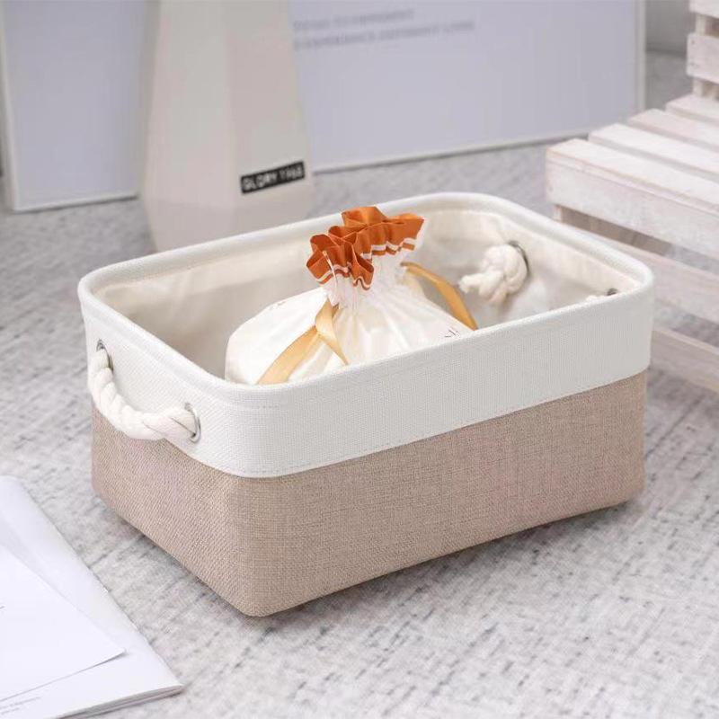Japanese Laundry Storage Basket for Underwear Toys Home Organizer Clutter Tidy Bin