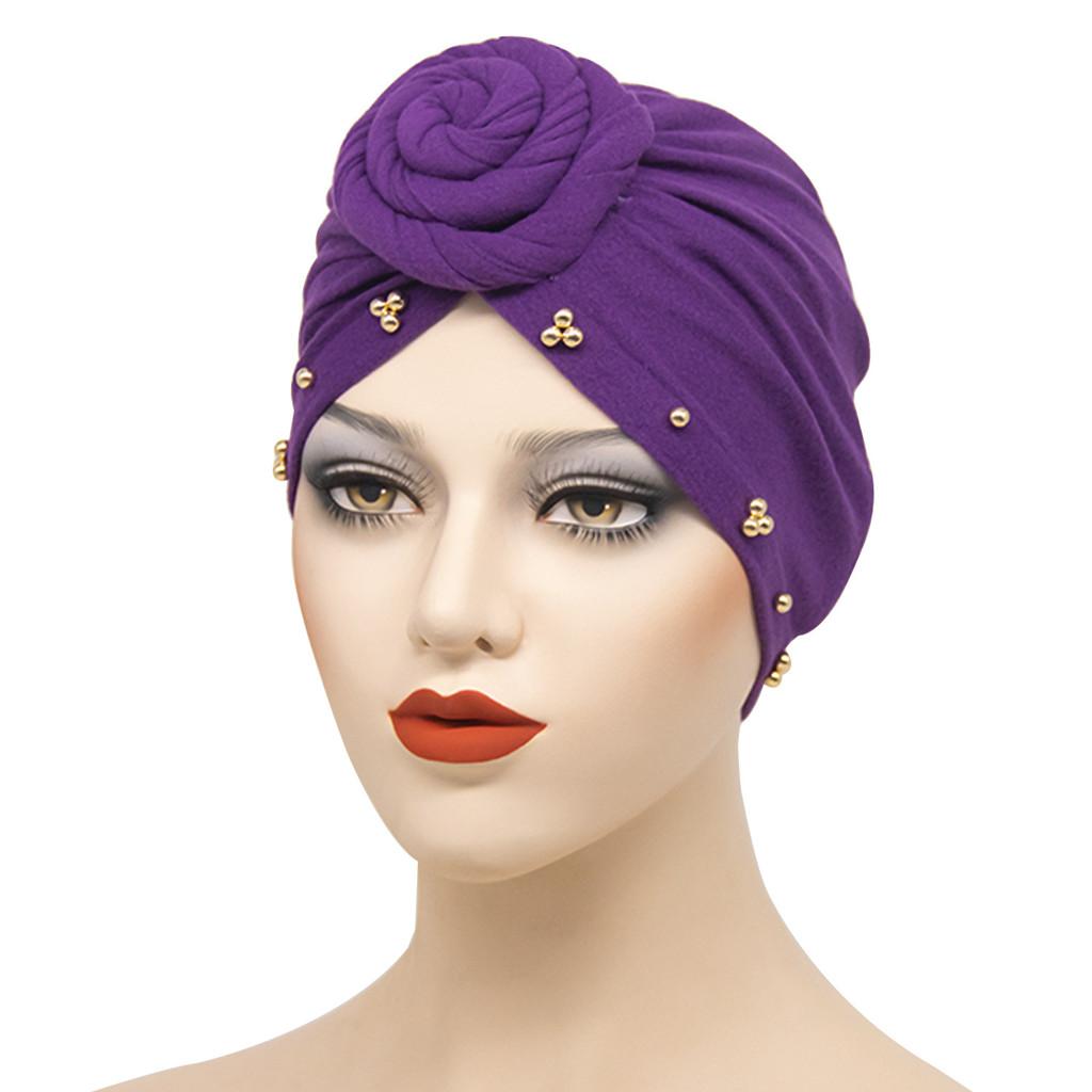Summer Winter Spring Autumn Women Knit Beanie With Rhinestone Embellishments For Casual Wear