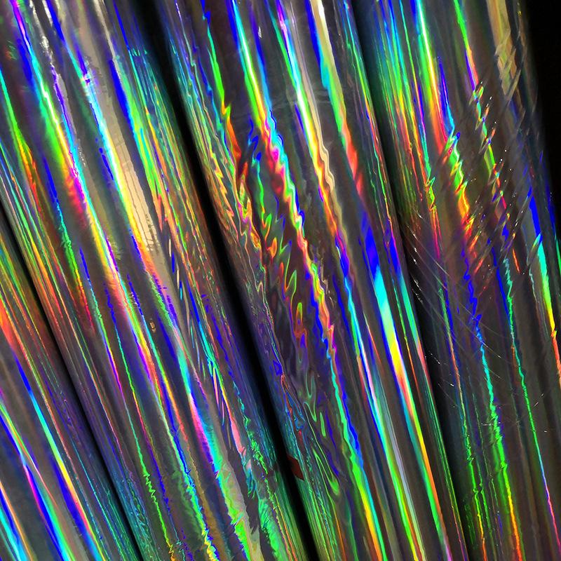 Custom PET Aluminized Film: Transparent PVC Laser Film and Colored Plastic Film