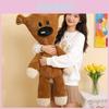 Urso de Pelúcia Mr Bean Brinquedo Fofo Desenho Animado Animal de Pelúcia Presente Para Crianças e Adolescentes