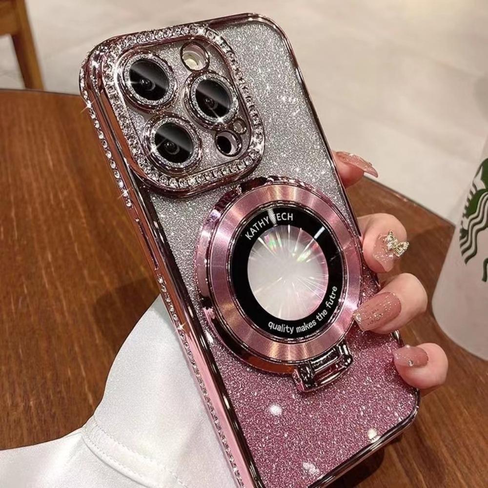 For IPhone 17 ProMax Luxury Diamond Goddess for Apple 16/14/15 Phone Case Ins Trendy Anti Drop Cover