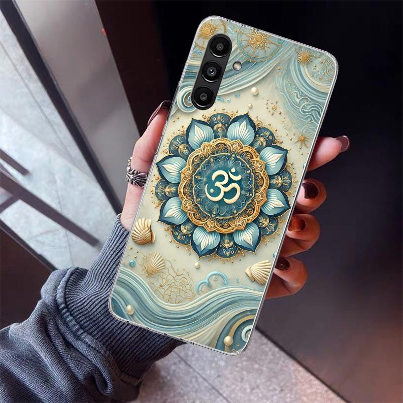 Mandala Chakra Insist Yoga Phone Case For Samsung Galaxy A17 A16 A15 A14 A13 A57 A56 A55 A54 A53 A37 A36 A35 A34 A33 A26 A25 A24