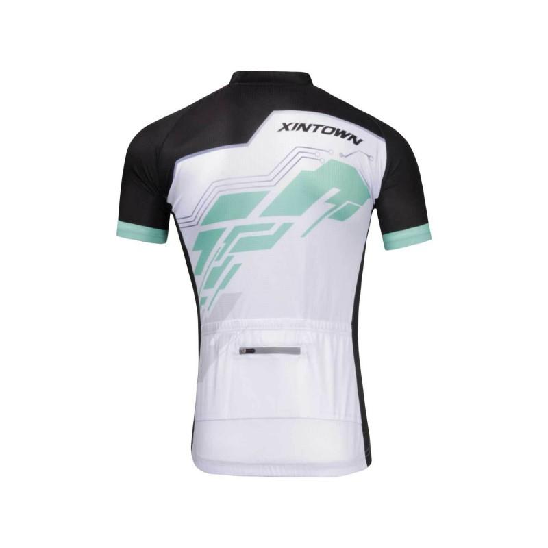 Mens Cycling Jersey Shorts Set Breathable Quick-Dry Short Sleeve Bike Apparel Camo Print