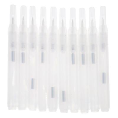 10Pcs Multipurpose Empty Acrylic Paint Marker Soft Brush Tip Clear Pen Rod For Artists Beginner Painting Sketching