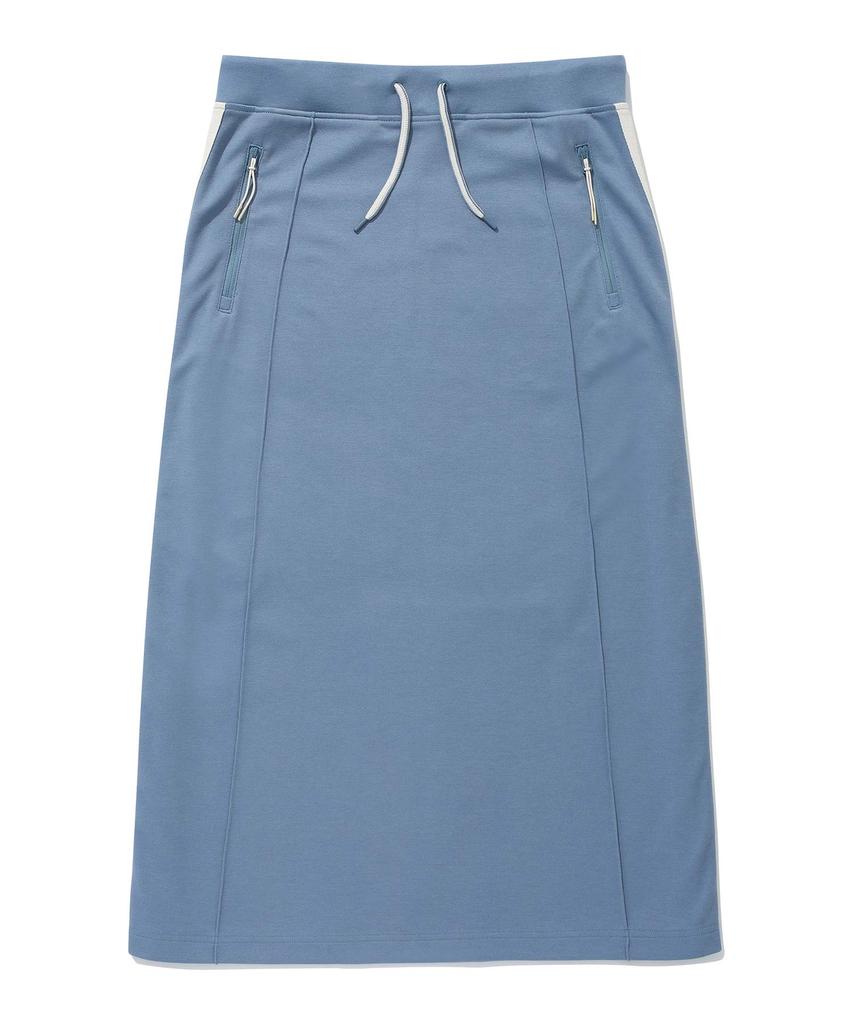 Covernat Woman Track Skirt Dark Blue