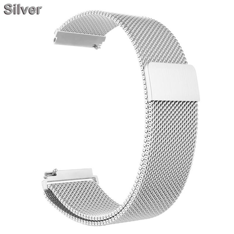 18mm 20mm 22mm Metallarmband für Garmin Vivoactive 3 4 4s 5 6 Band Uhr Venu 2 2s 3s SQ Armband Venu 4 41mm 45mm Mailänder Schleife
