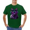 The Cool Cat T-shirt blanks boys whites cute clothes Men's clothing