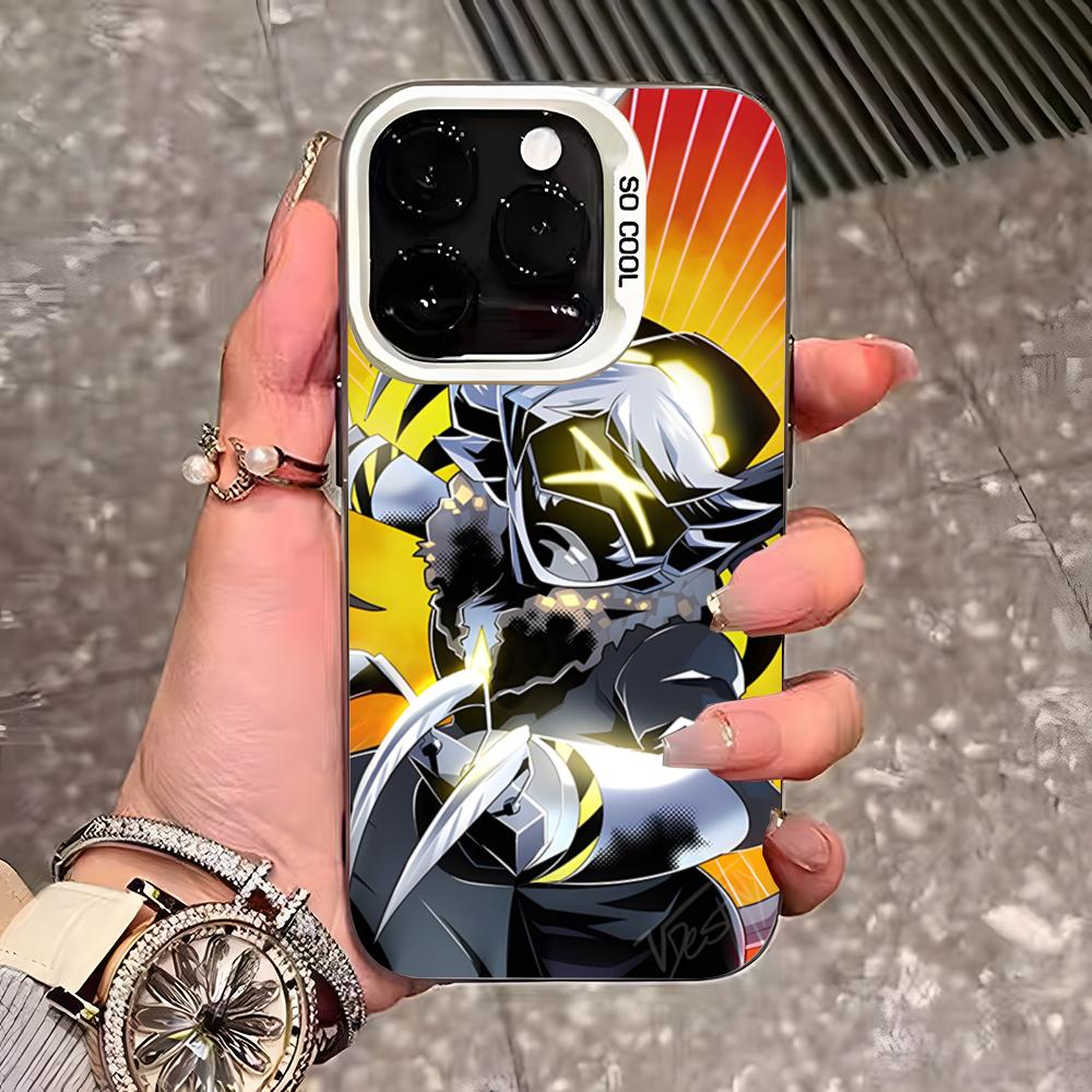 

Murder Drones Phone Case For IPhone 17 Pro Max 16 Pro Max 15 14 13 11 12 Mini Xs X Xr 7 8 Plus Se Color Silver Cover iPhone17 Pro Max