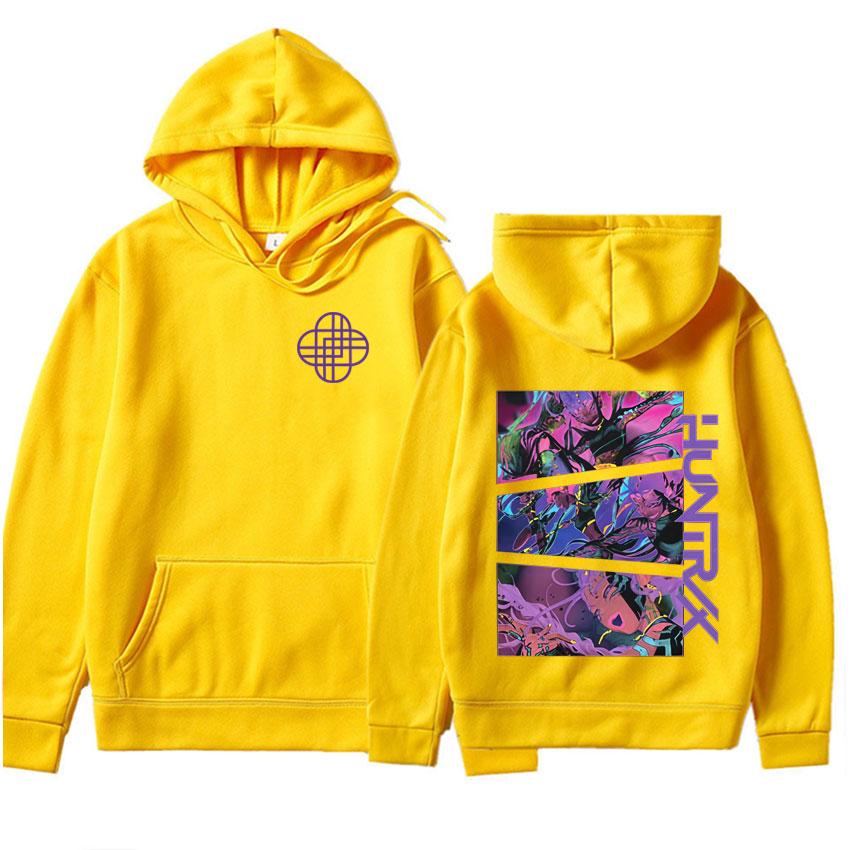 

K-pop Demon Hunters Manga Graphics Sweatshirts Women Harajuku High Quality Oversized Loose Casual Pullovers 3XL