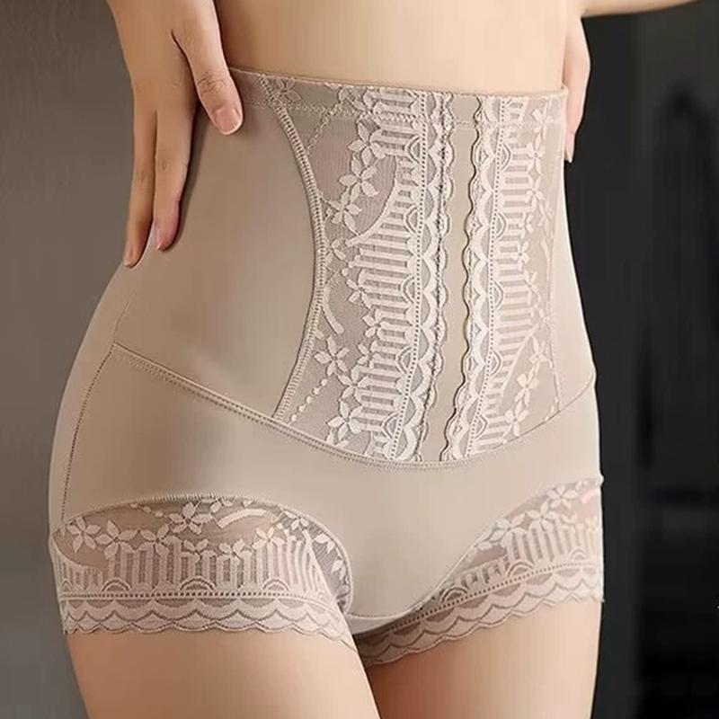 Women High Waist Abdominal Lift Buttocks Panties Safety Leggings Panties Body Postpartum Shaping Pants