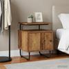Nightstand Reclaimed Wood Engineered Wood