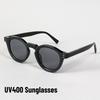 Men's Women's Classic Round Frame UV400 Sunglasses Fashion Simple Casual Sunglasses Personalized Travel Vacation Eyewear