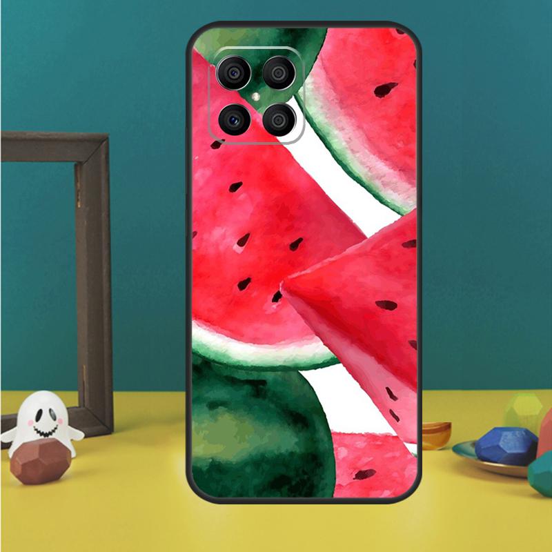 Cute Summer Fruit Watermelon Case For Honor Magic 5 6 7 Lite Honor 200 Pro 50 70 90 Lite X9b X9a X8b X8a X8 X9 X9c Cover