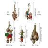 Hanging Bird Bite Chewing Toy Small Parrot Hanging Parrot Cage Toy Natural Grass Pet Bite Resistances Molar Supplies