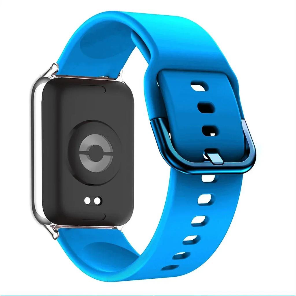 Silicone Strap For Redmi Watch 4 5 6 Replacement Women Men Sport Smart Watch WristBand Bracelet For Xiaomi Mi Band 9/8Pro Band