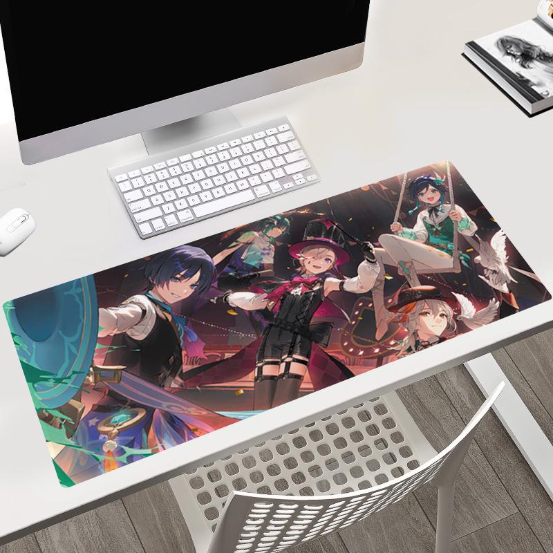 Genshin Impact Large Anime Gaming Mouse Desk Pad
