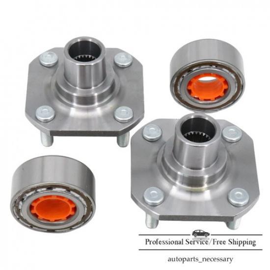 2X Front Wheel Hub Bearing Compatible For Toyota 1991-1999 Tercel 92-1997 Paseo