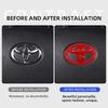 Autocollants décoratifs pour volant de voiture Emblème pour Toyota Hilux Prius Avensis Auris Verso Corolla Camry Autocollants d'intérieur de voiture