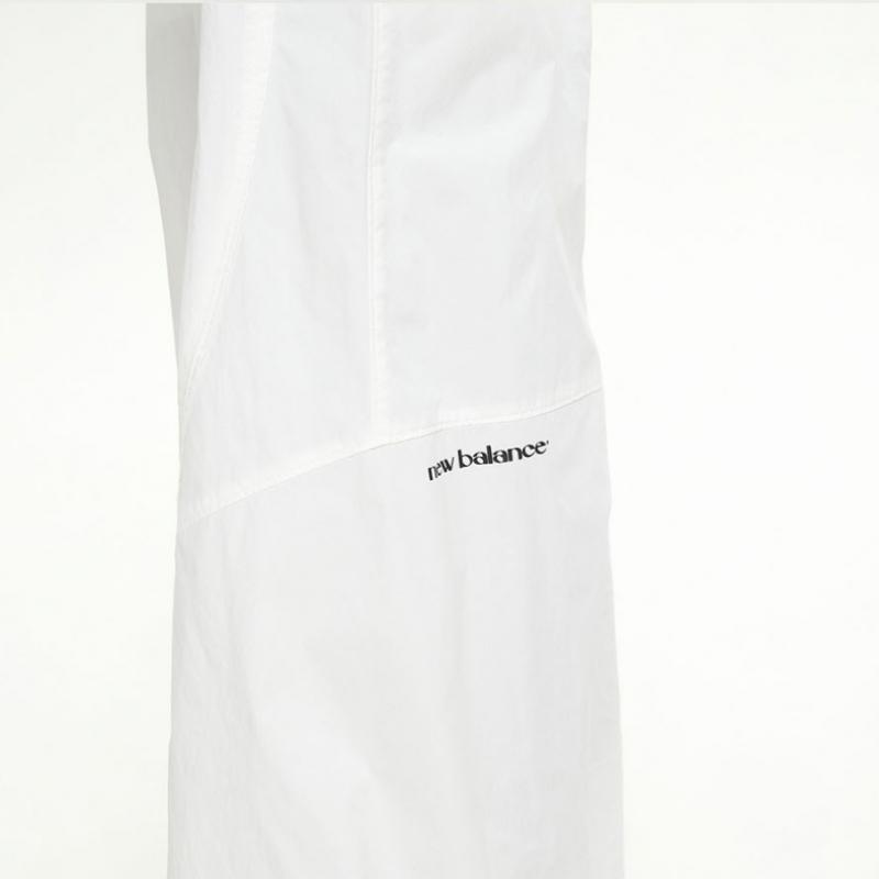New Balance Nbntf2w312 Women Woven Wide Pants  White 