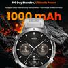 2025 NEW Outdoor Military GPS Smartwatch Men 1.73"HD Screen Compass 1000MAH Heart Rate BT Call 10M Waterproof Watch for HUAWEI