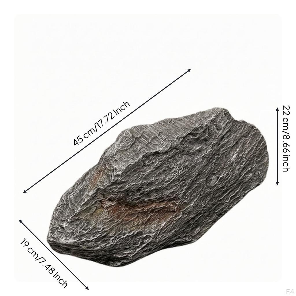 Simulated Boulder Lightweight PU Foam Looking Artificial Landscape Rock for Landscapers,