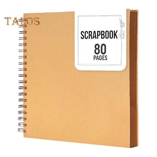 

8/10-дюймовый альбом для фотографий, 80 страниц, спиральный переплет, твердый переплет, спираль, свадьба, путешествие, детский праздник, дети, семья, годовщина, фотоальбом 20cm коричневый