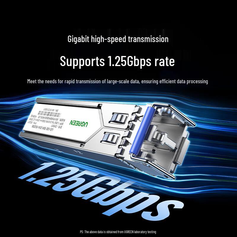 UGREEN 1.25G Gigabit SFP Optical Transceiver Module