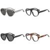 Retro Large Frame Round Sunglasses For Women Uv400 Sun Protection For Outdoor Activities