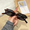 2pcs European and American Retro Fashion Y2K Sunglasses for Summer Sun Shading, Sun Protection, UV Protection, Lightweight Sungl