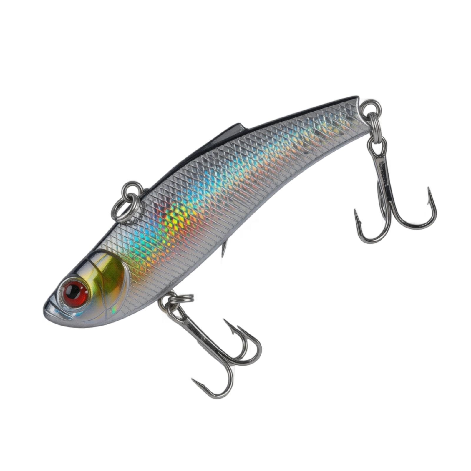 7cm 20 3g Sinking VIB Hard Bait Fishing Lure Long Casting Vibration VIB Lure for Freshwater Saltwater Fishing one size