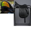 Șa din Piele pentru Dresaj cu Dublă Fendă și Arcuit Interșanjabil – Design Elegant al Crupei