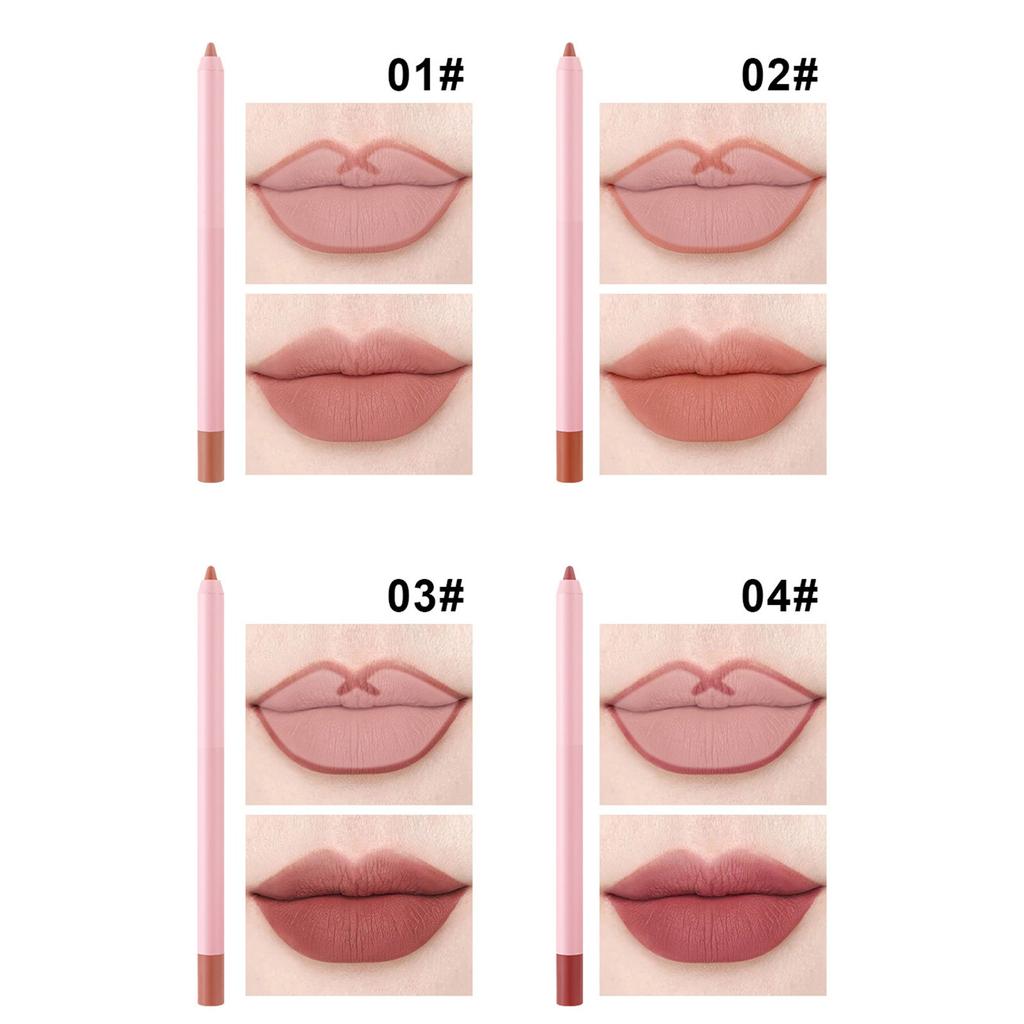 Multi Stick Lip Liner Makeup Products, 12pcs/set Long Lasting Lip Liners Set, Waterproof Lip Liner Pencil Suitable For All Occasions Lip Makeup