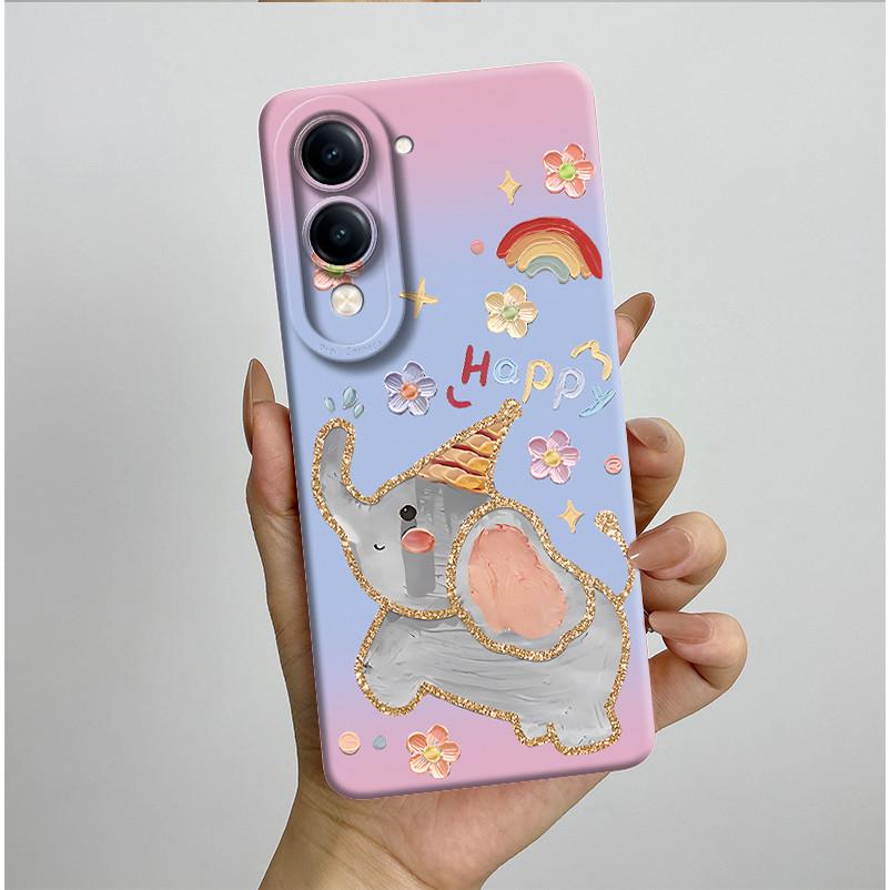 For Vivo Y04 Y29s 2025 Case Aesthetic Luxury Fashion Cute Soft Silicone Cover Shockproof Fundas For Vivo Y29S 5G Y 04 Phone Case