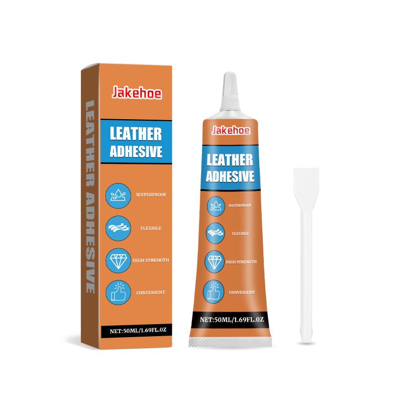 

JAKEHOE 60ml Leather Repair Adhesive Easy Application Bonding Solution for Quick Fixes on Sofas Jackets Car Seats 50ml