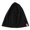 [Nakota] Organic Cotton Watch Cap, Knit Hat, Made in Japan, Unisex, Black (97)