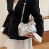Drawstring small bag women's 2025 spring new versatile mini small bag women's popular bucket bag women this year