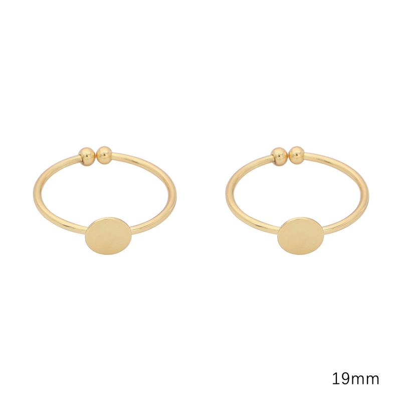 1 Stück Kupfer-Hängebeschichtungsring für DIY-Halskette, Armband, Ohrringe, Schmuckherstellung, Bastelzubehör