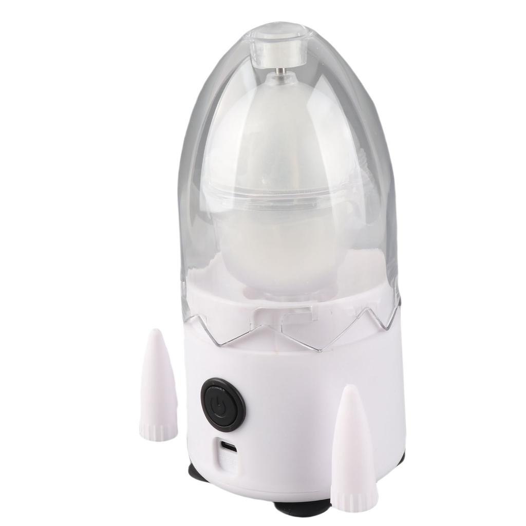 Mieszarka do jajek Akumulatorowa Silikonowe dno Materiał ABS klasy spożywczej Złote mieszarki do jajek do domu 15W 5V Biała