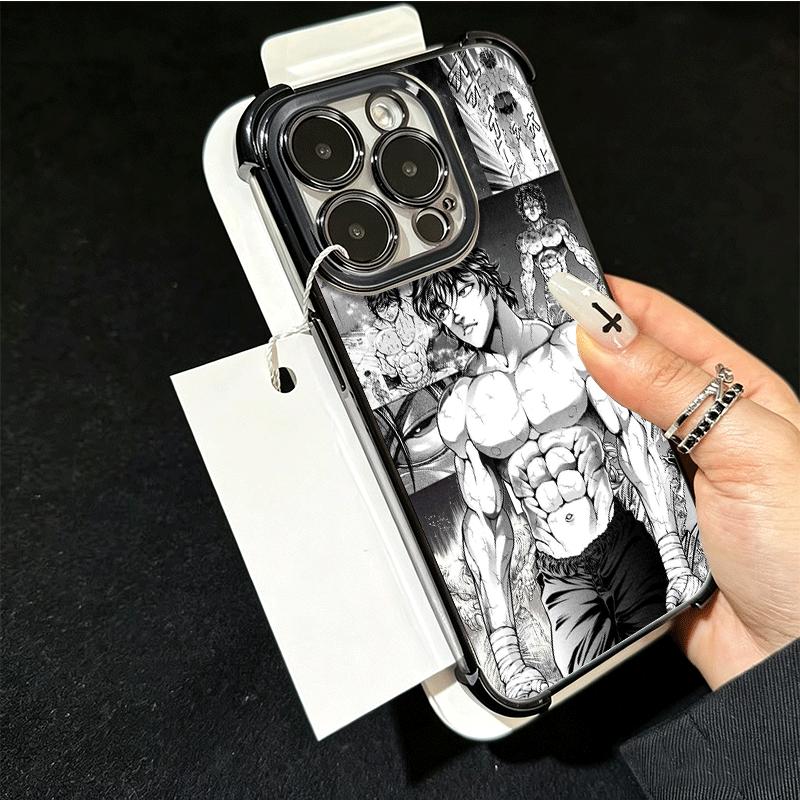 Baki the Grappler Anime Plating Phone Case For Xiaomi Poco X5 X6 X7 X8 Pro Max F8 Ultra F7 M8 M7 M5S Redmi 15C 15 14C 13C 13 X3